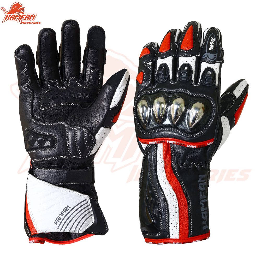 Leather Motorbike Gloves