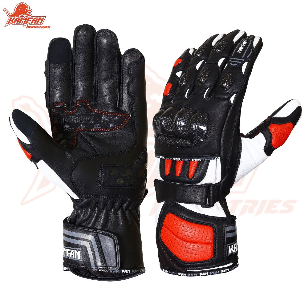 Motorbike Leather Gloves